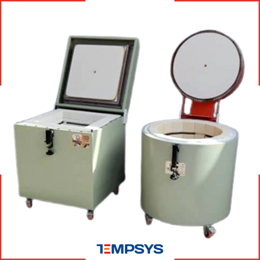 کوره ایستاده 125 لیتری ( رنج دما 1200 درجه )