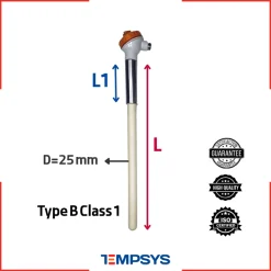 نوع B قطر 25 میل